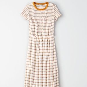 American Eagle Slit Midi Dress